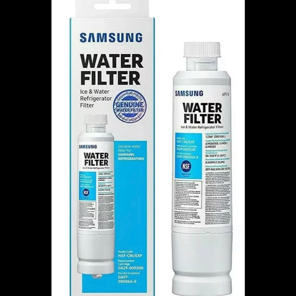 1 Samsung DA29-00020B HAF-CIN/EXP Genuine Refrigerator Water Filter
